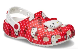 CROCS HELLO KITTY RED CLASSIC CLOG 210575