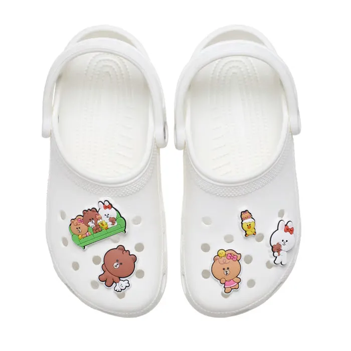 Crocs Jibbitz 5 Pack - Line Friends