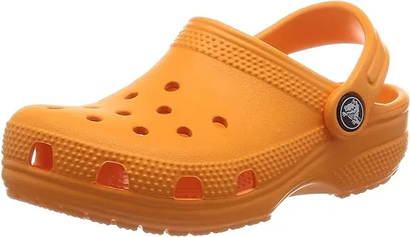 Crocs Kids Classic Clog Orange Zing