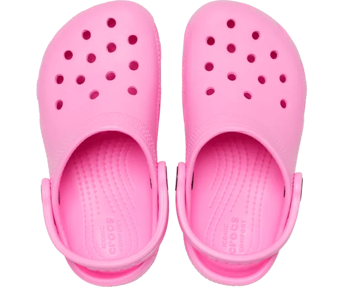 Crocs Kids Classic Clog Taffy Pink