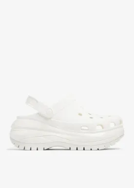 Crocs Mega Crush Clogs White