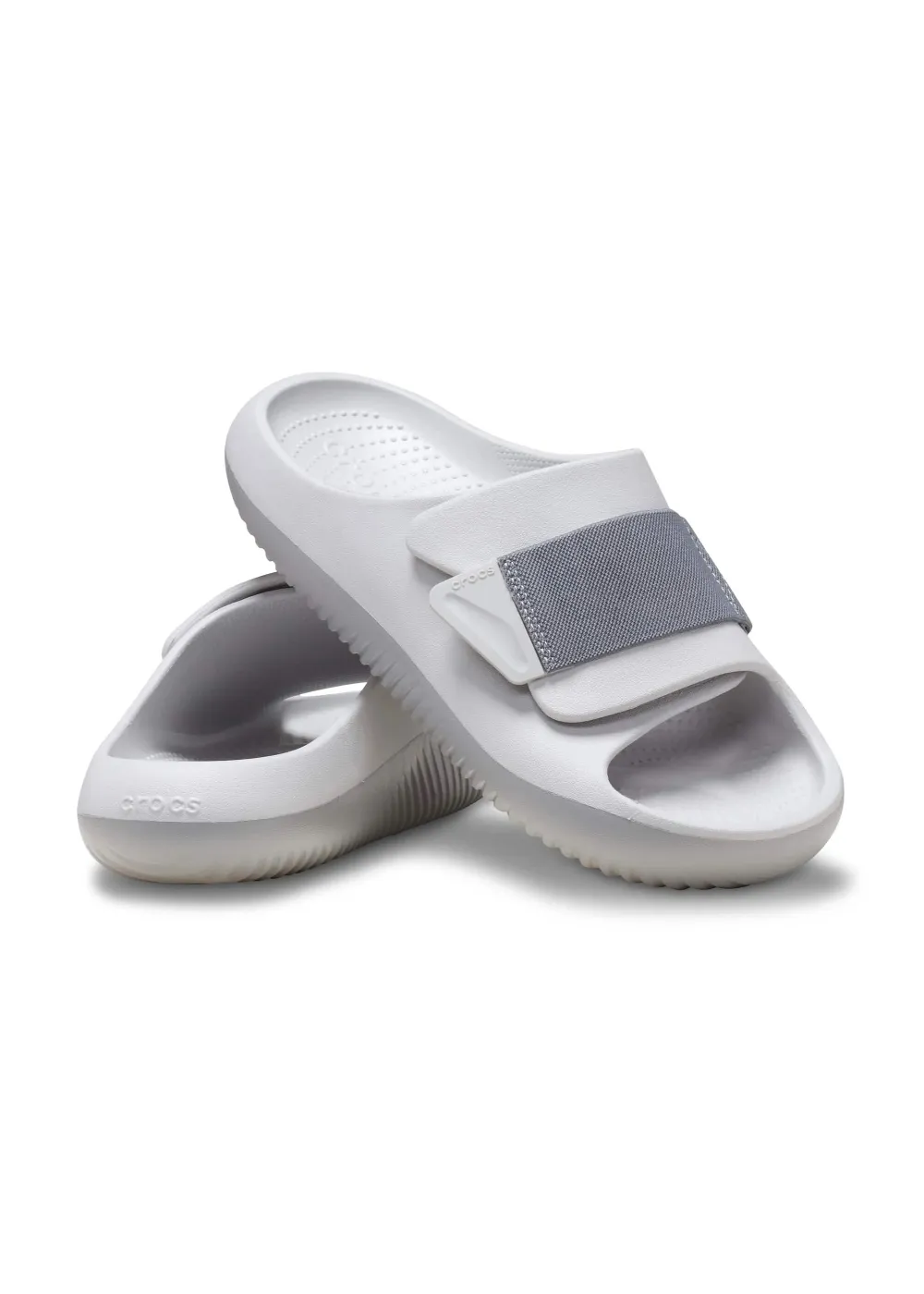 Crocs Mellow Luxe Recovery Slide grise