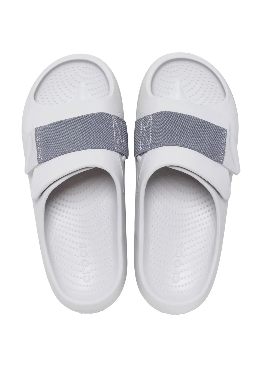 Crocs Mellow Luxe Recovery Slide grise