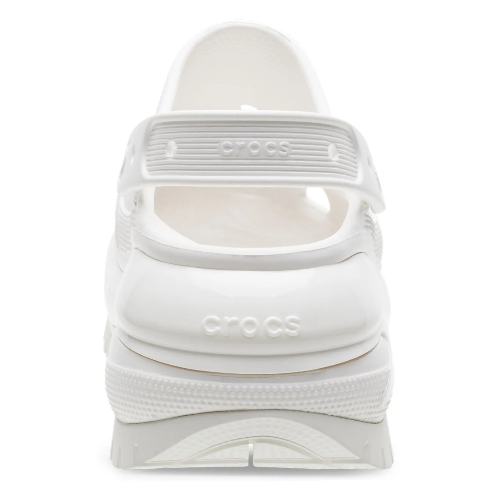 Crocs Mujer Classic Mega Crush Clog Zuecos Blanco