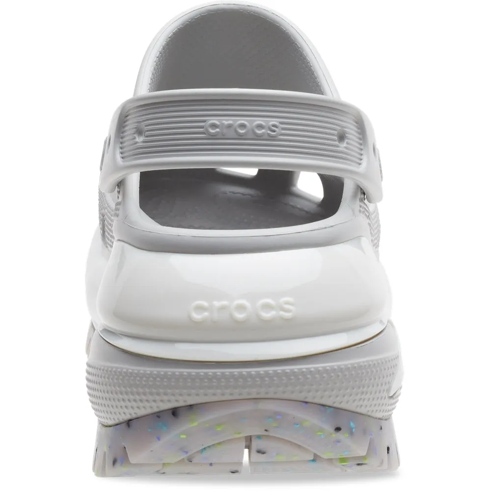 Crocs Mujer Classic Mega Crush Clog Zuecos Gris