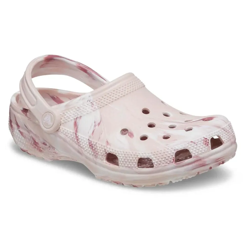 Crocs Mujer Y Hombre Sandalia De Playa 206867 Classic Marbled Clog