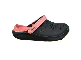 CROCS NOIR ET SAUMON