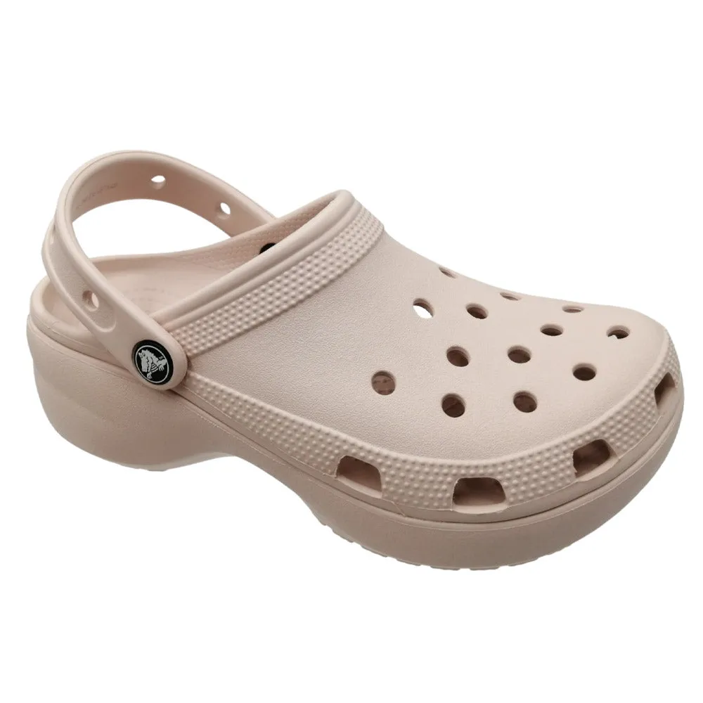 Crocs Sandalias de Playa para Mujer 206750 Classic Platform Clog W