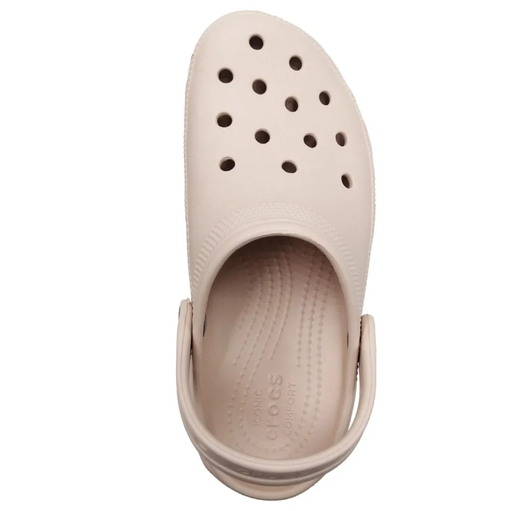 Crocs Sandalias de Playa para Mujer 206750 Classic Platform Clog W