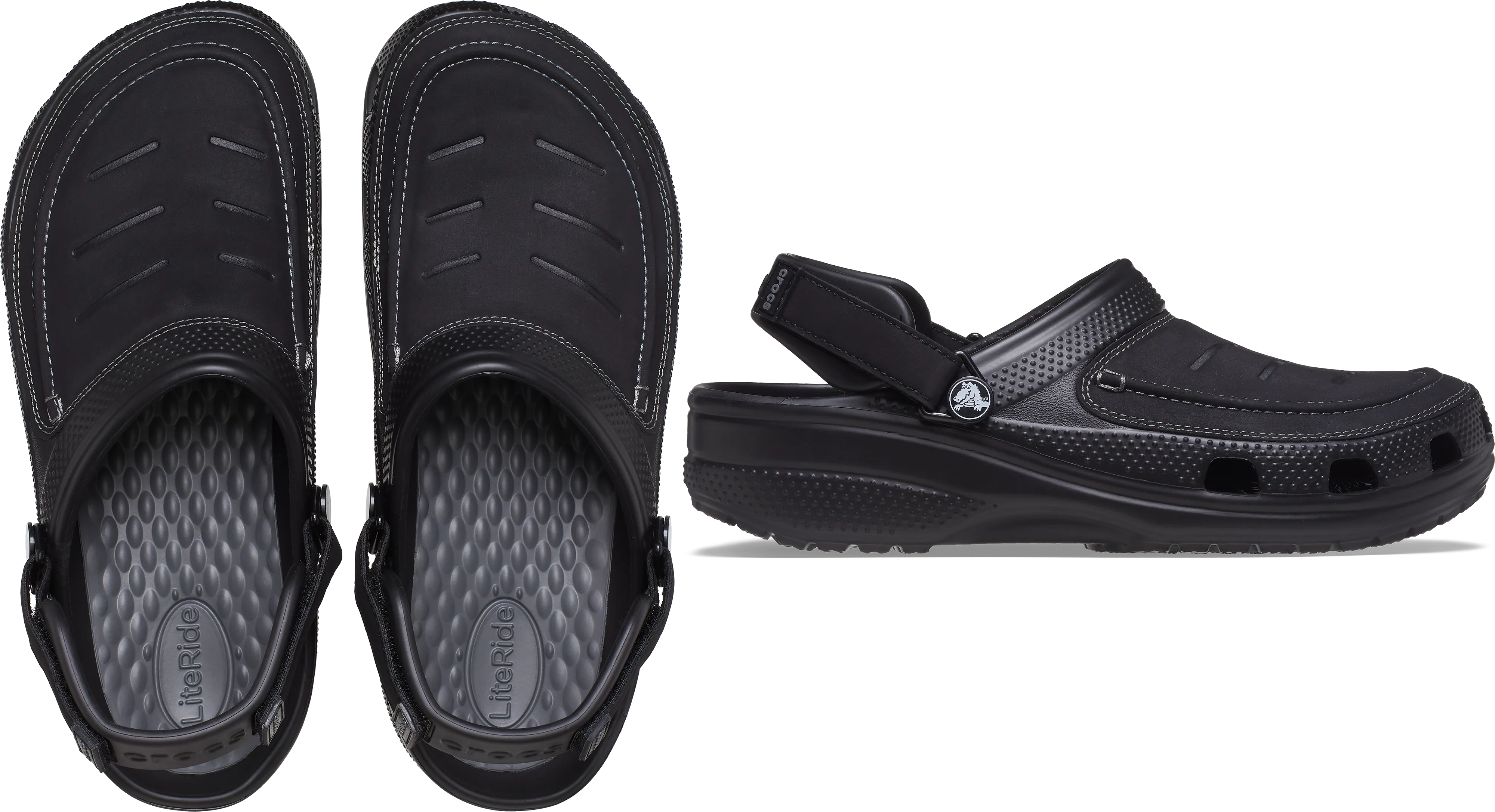 Crocs Yukon Vista II LiteRide Clog Black