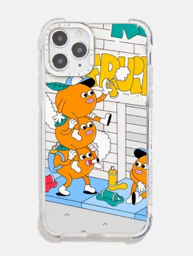 Dirty Pote x Skinnydip Orange Print Shock iPhone Case