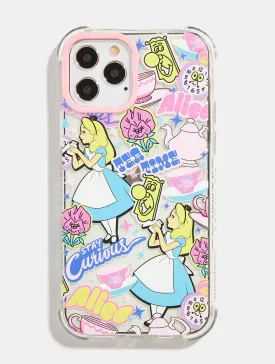 Disney Alice in Wonderland Tea Time Shock iPhone Case