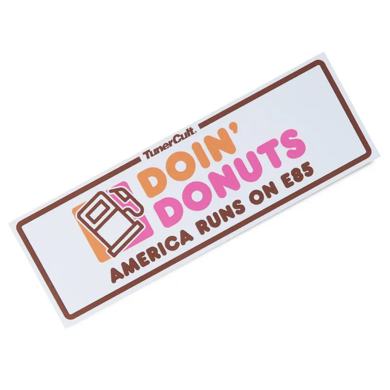 DOIN' DONUTS SLAP STICKER