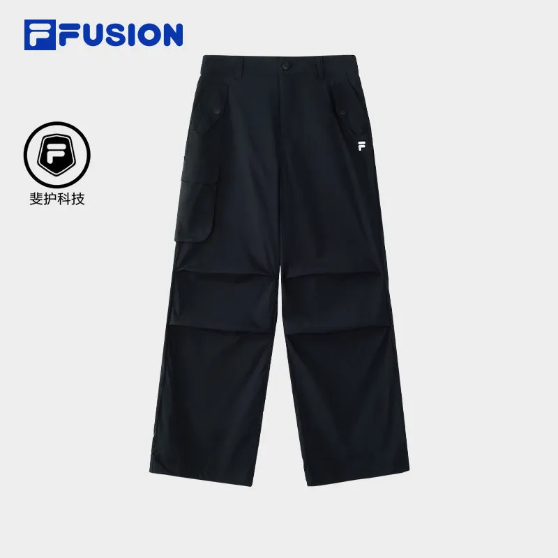 FILA FUSION INLINE URBAN TECH Women Woven Pants (Black)