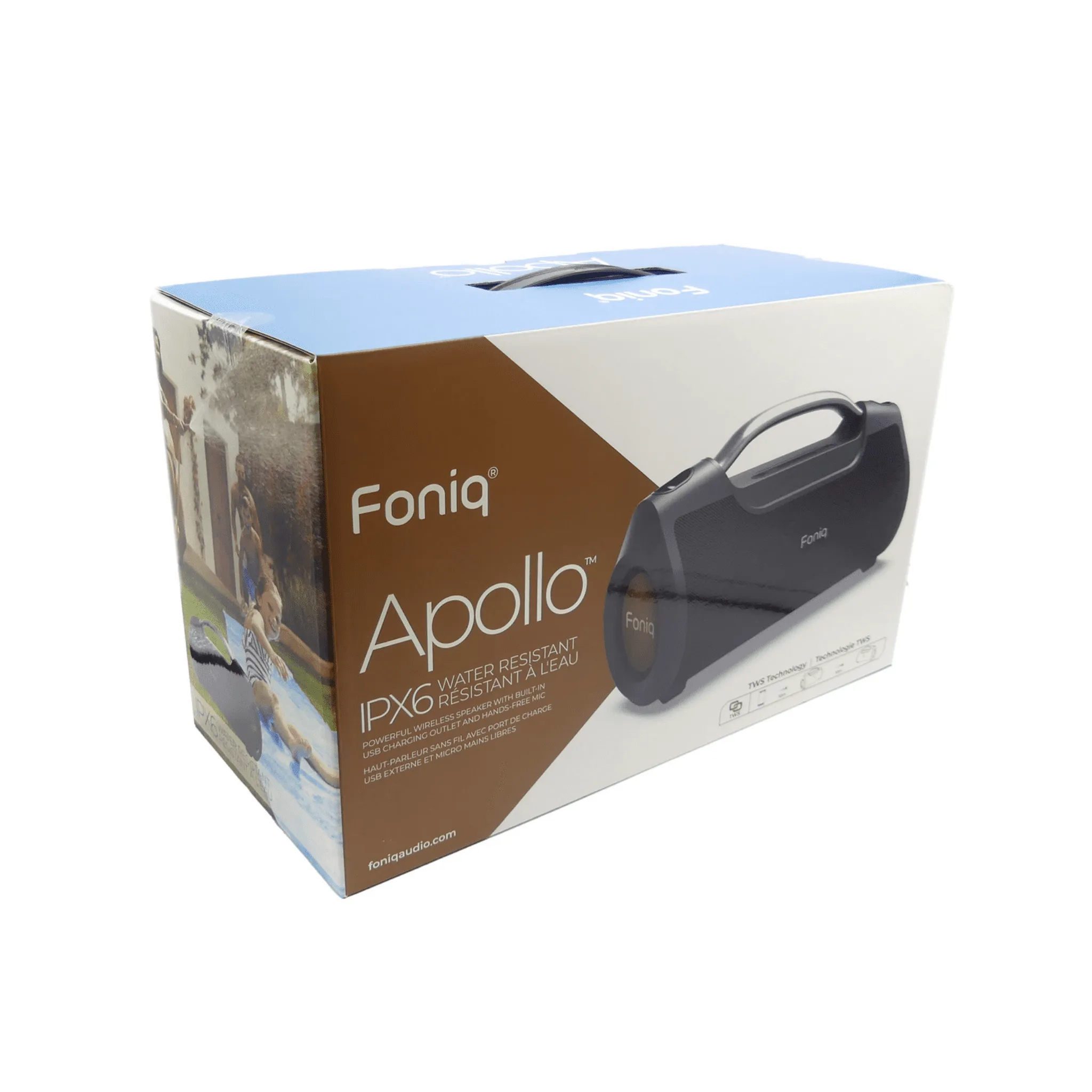 Foniq Apollo Speaker with Built-in Power Bank