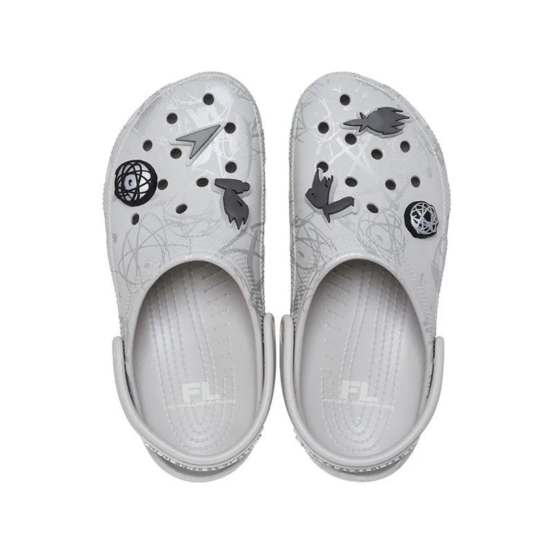 Futura Laboratories X Crocs Classic Clog (Green Ivy)