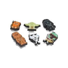 Jibbitz-10010616 Star Wars Character 6 Pack Unisex Adult