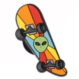 Jibbitz - Alien Skateboard