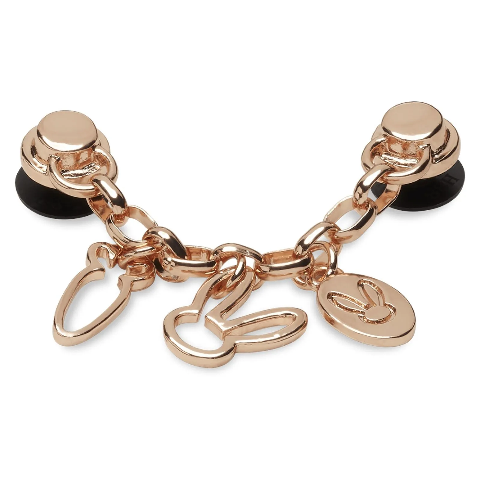 Jibbitz Unisex Bunny Gold Chain Joyería