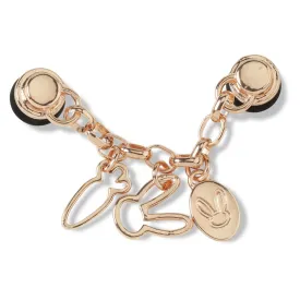 Jibbitz Unisex Bunny Gold Chain Joyería