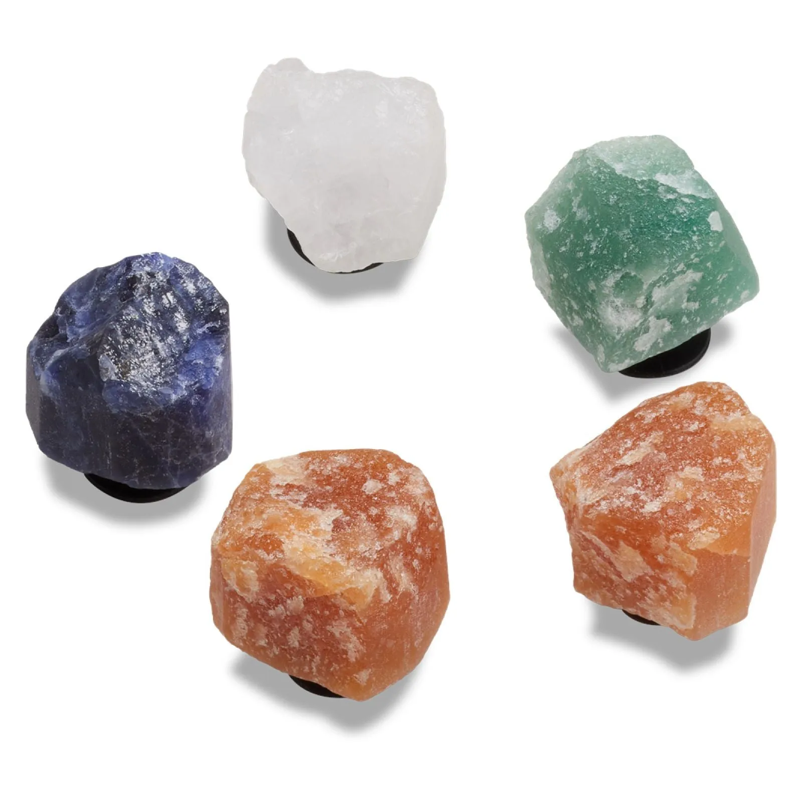 Jibbitz Unisex Gem Rock 5 Pack Joyería