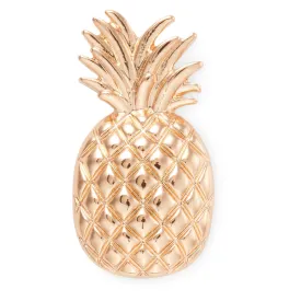 Jibbitz Unisex Gold Pineapple Joyería