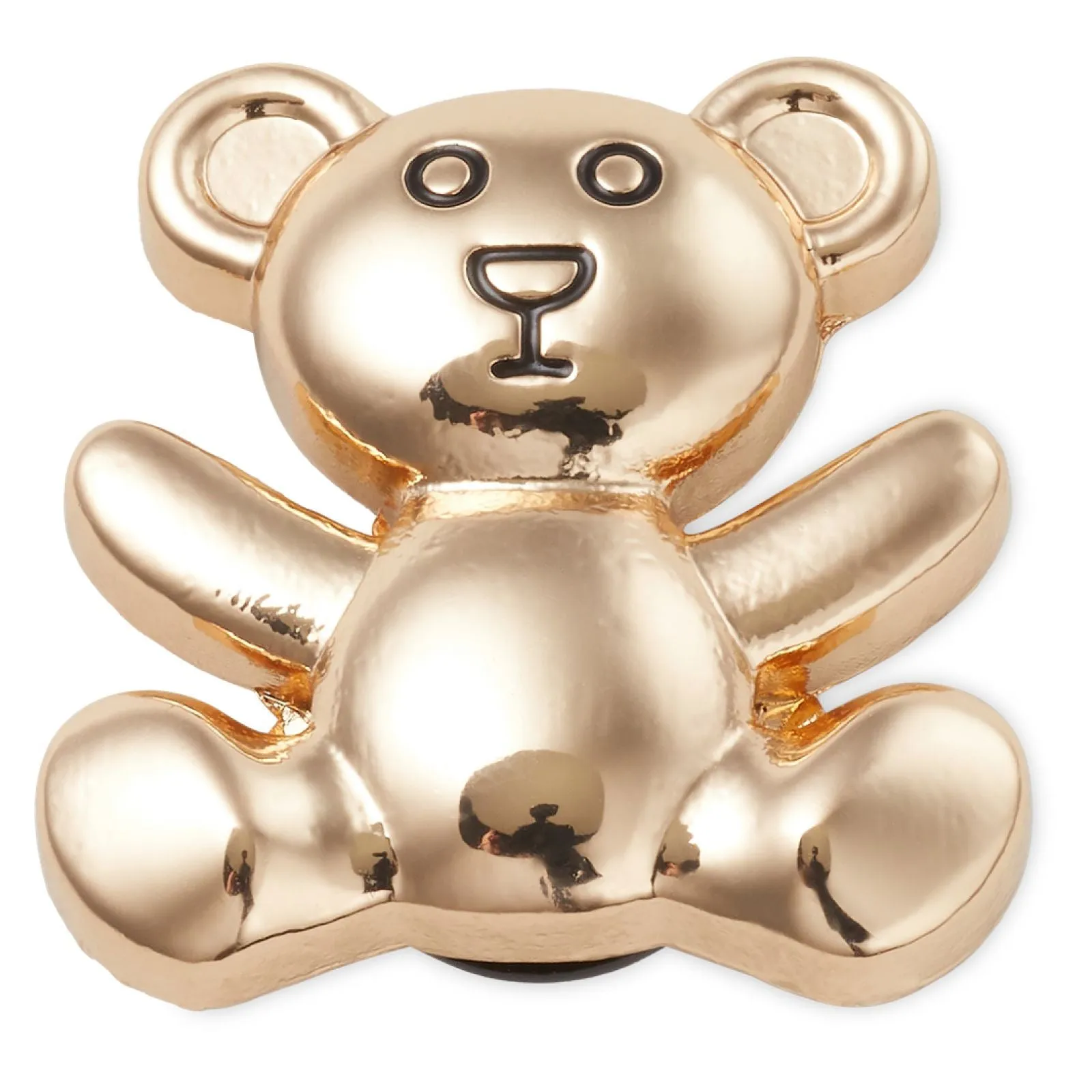 Jibbitz Unisex Gold Teddy Bear Joyería