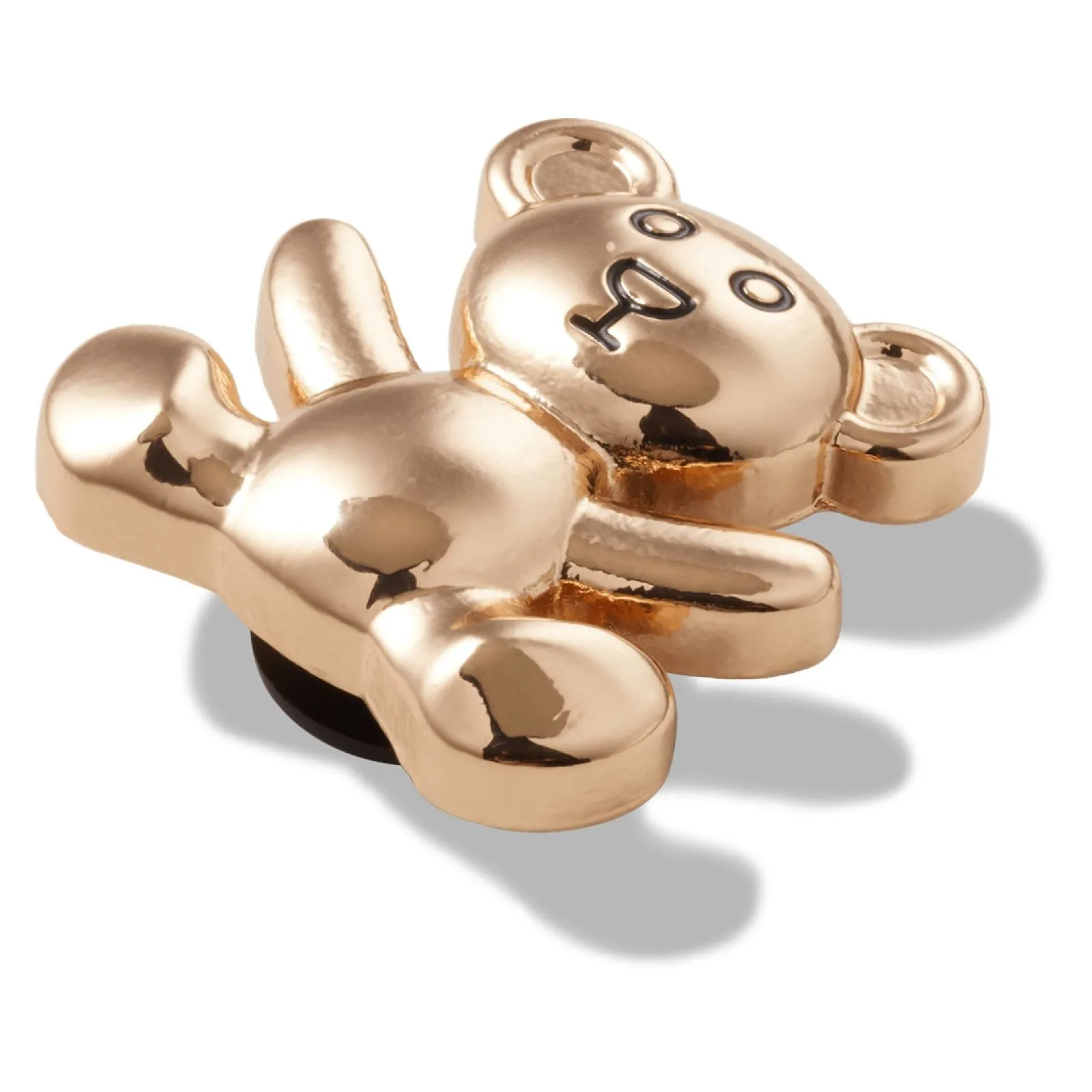 Jibbitz Unisex Gold Teddy Bear Joyería