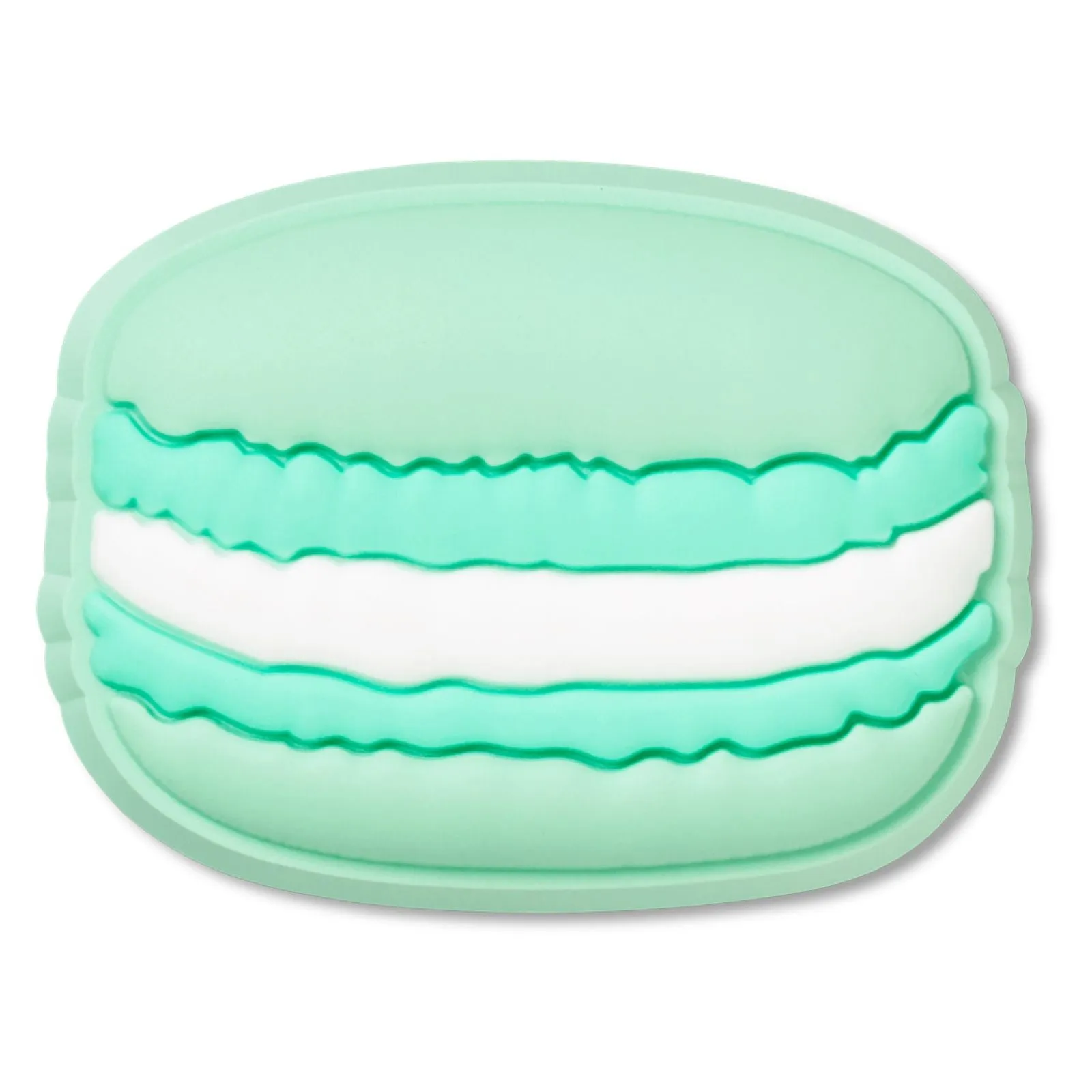 Jibbitz Unisex Green Macaroon Comida