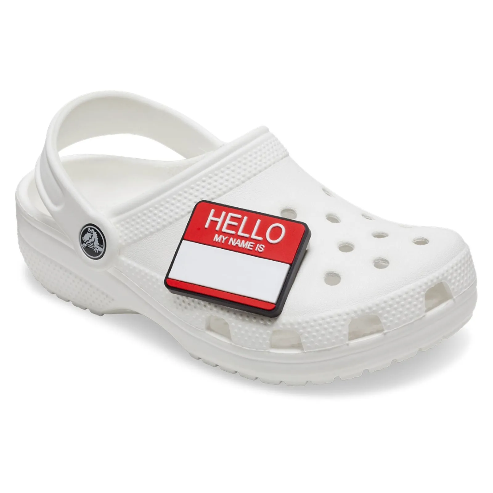 Jibbitz Unisex Hello My Name Is Símbolos