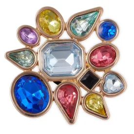 Jibbitz Unisex Multi Color Gem Cluster Joyería