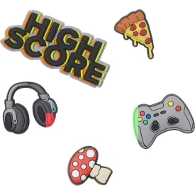 Jibbitz Unisex Og Gamer 5 Pack Personajes