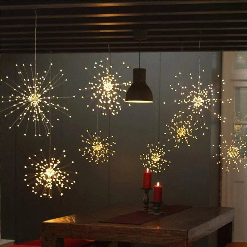 LED String Firework Lights