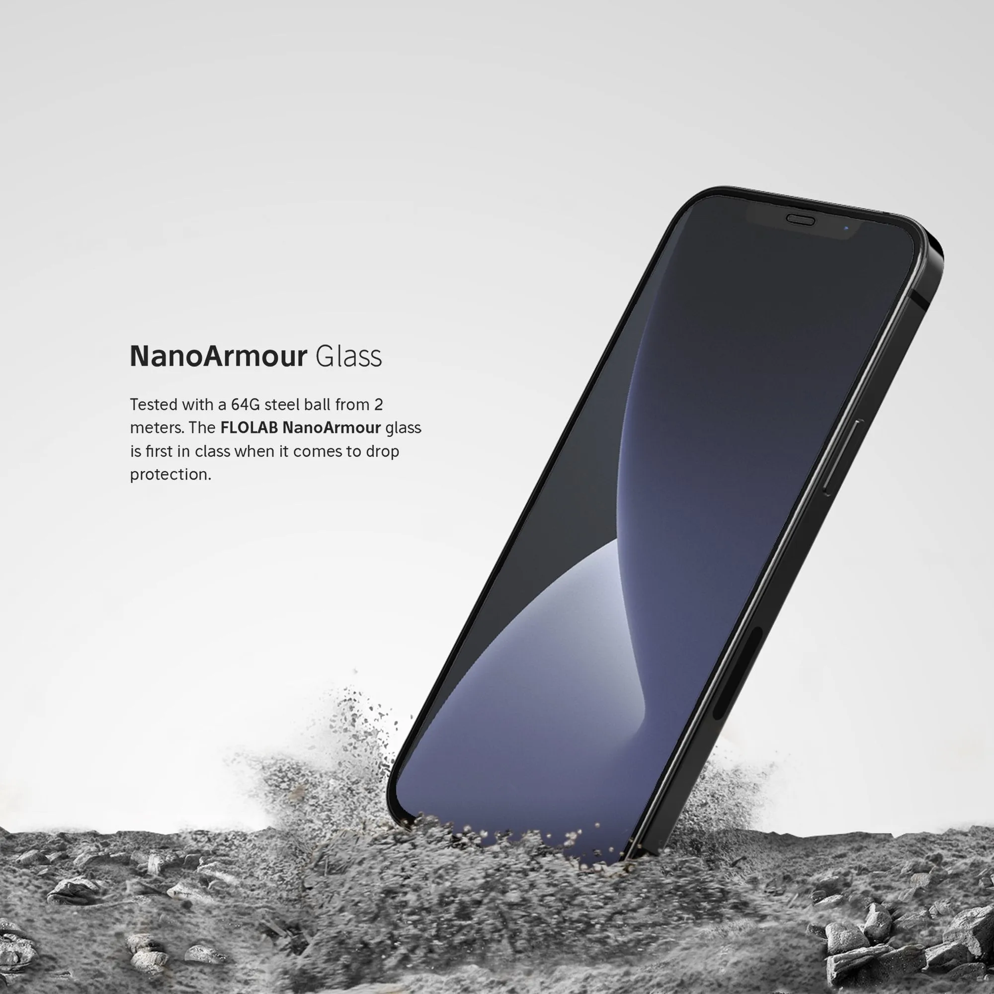 NanoArmour Matte Anti-Glare Screen Protector iPhone 12 mini