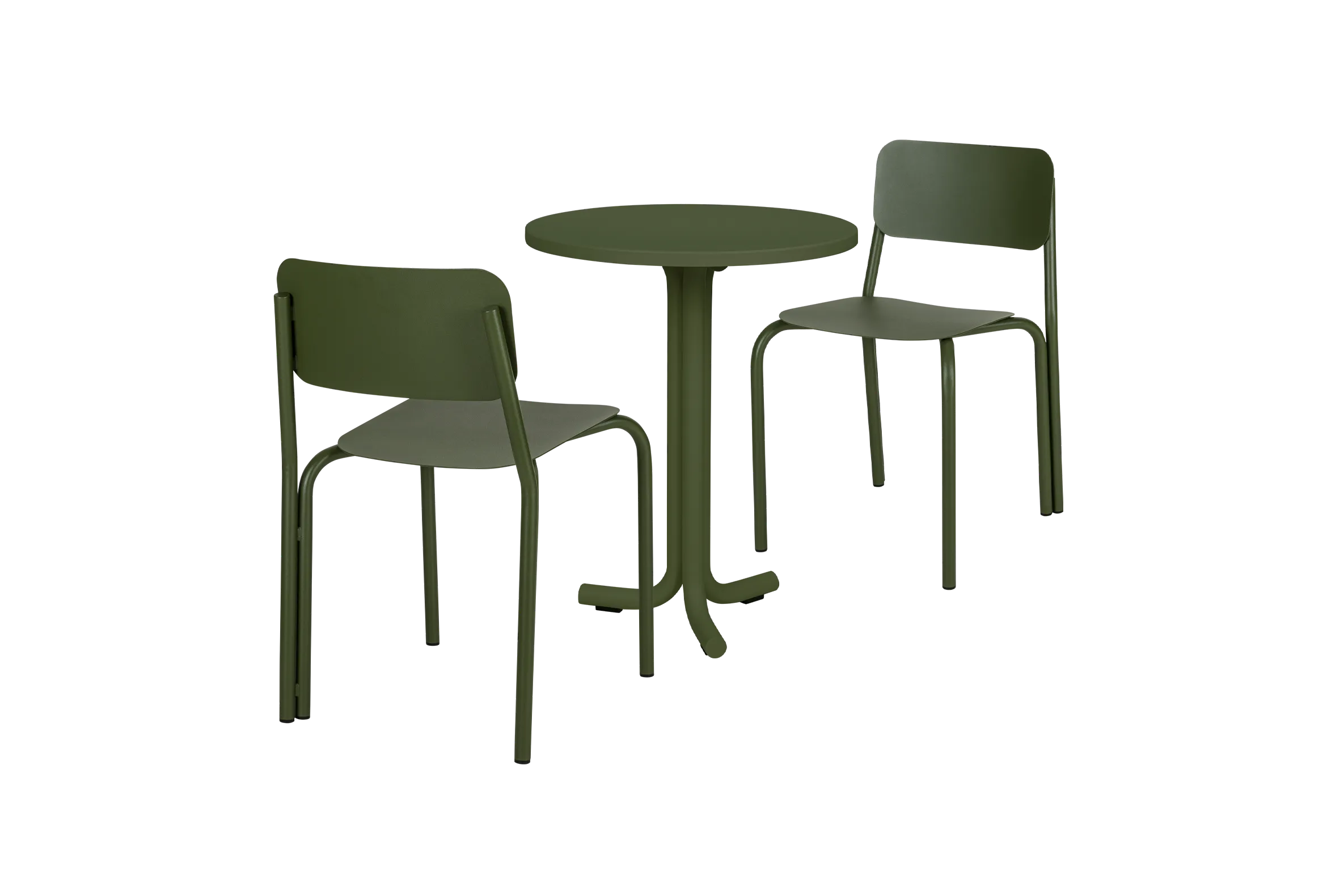 Nokk Cafe Table & 2x Kei Chair Bundle