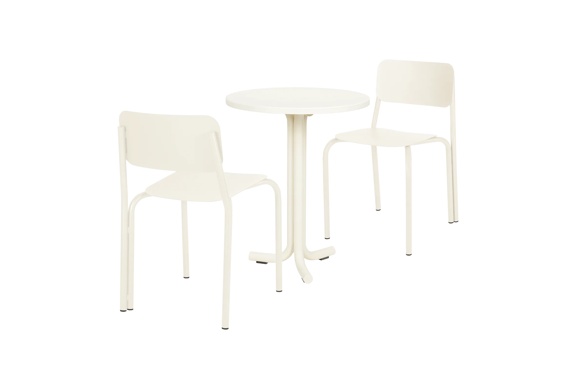 Nokk Cafe Table & 2x Kei Chair Bundle