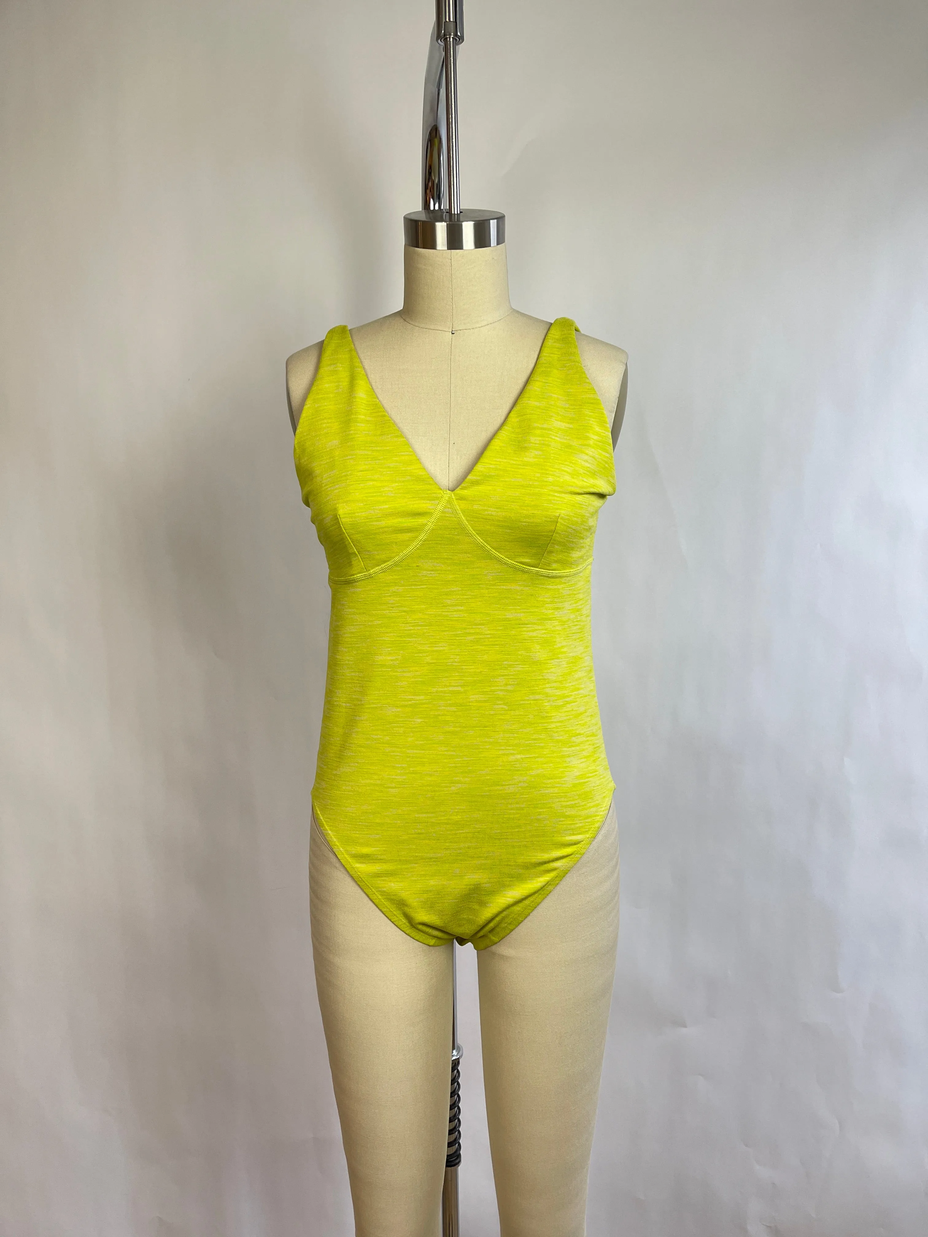 Outdoor Voices Neon Bodysuit (L)