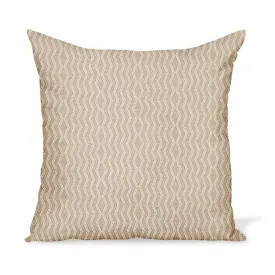 Peter Dunham Textiles Outdoor Persis in Stone on Natural Pillow