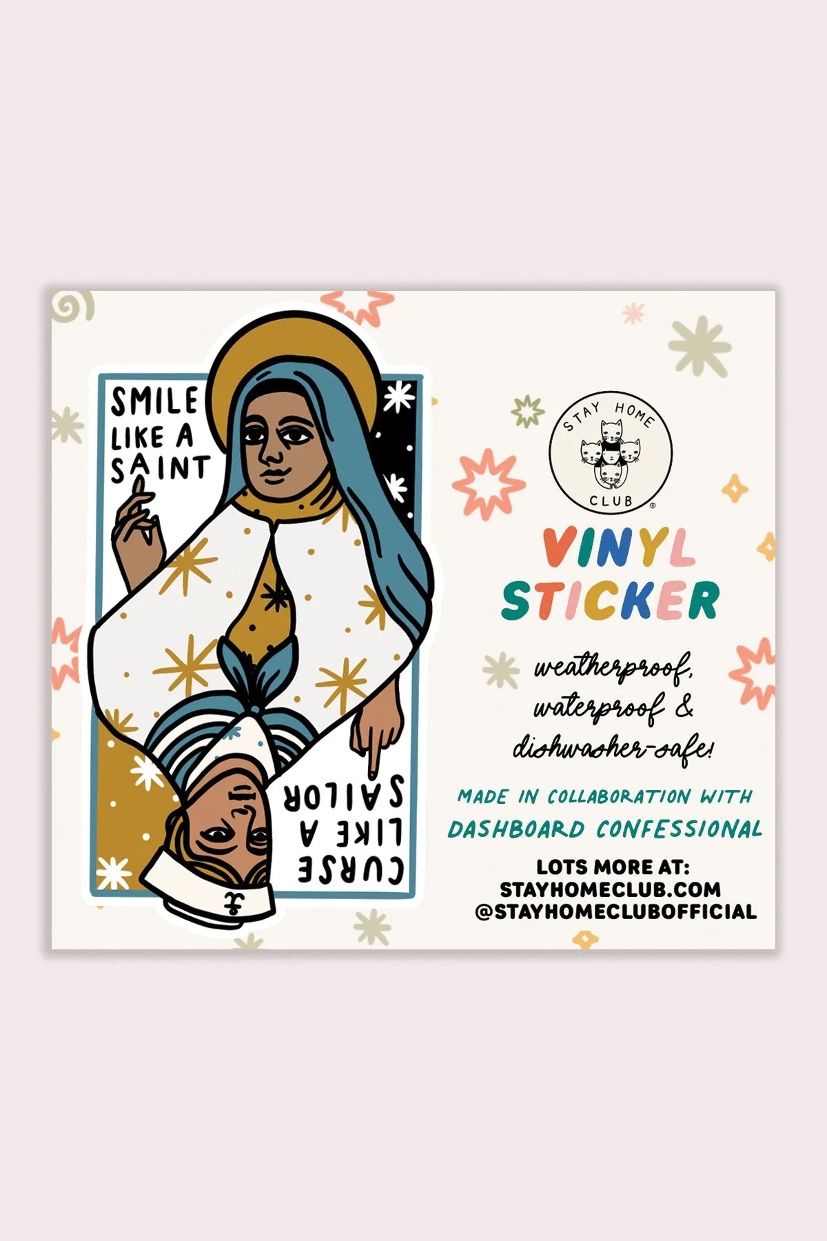 Saints and Sailors Vinyl Sticker