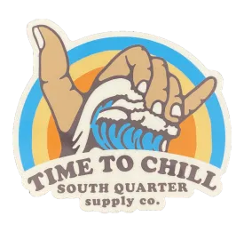 Time To Chill Sticker