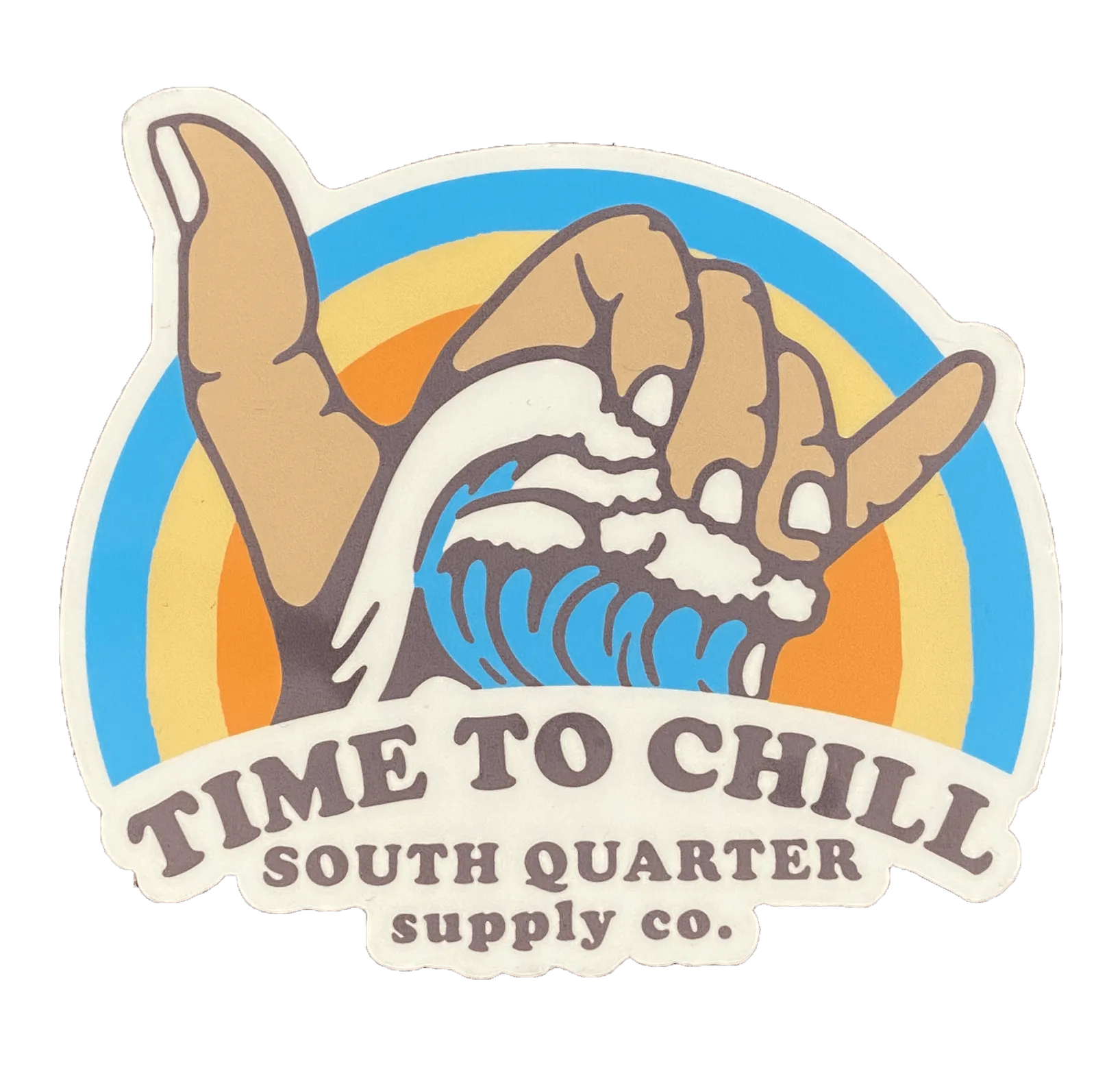 Time To Chill Sticker