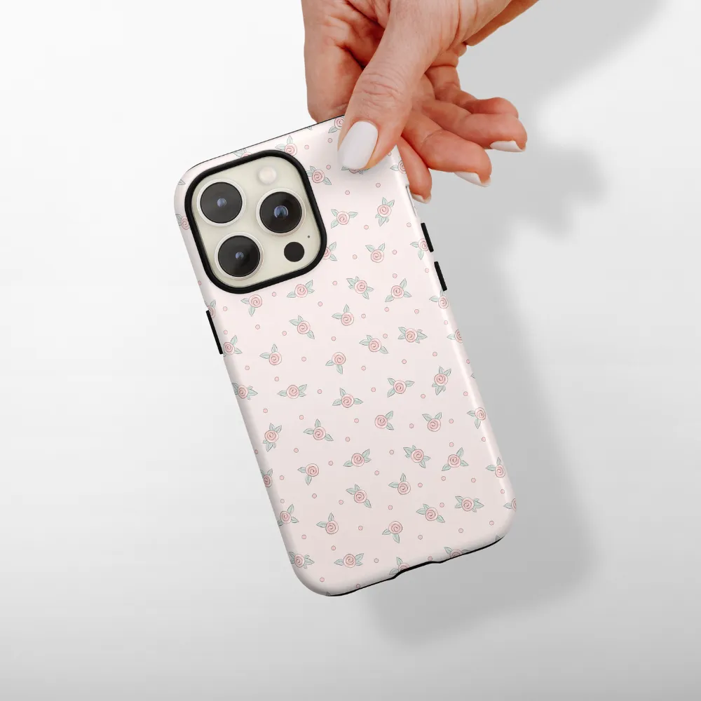 Tough Phone Case - Cute Roses