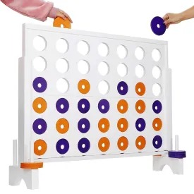 ZENY™ Giant 4 in A Row - 3FT Classic Family Game Set