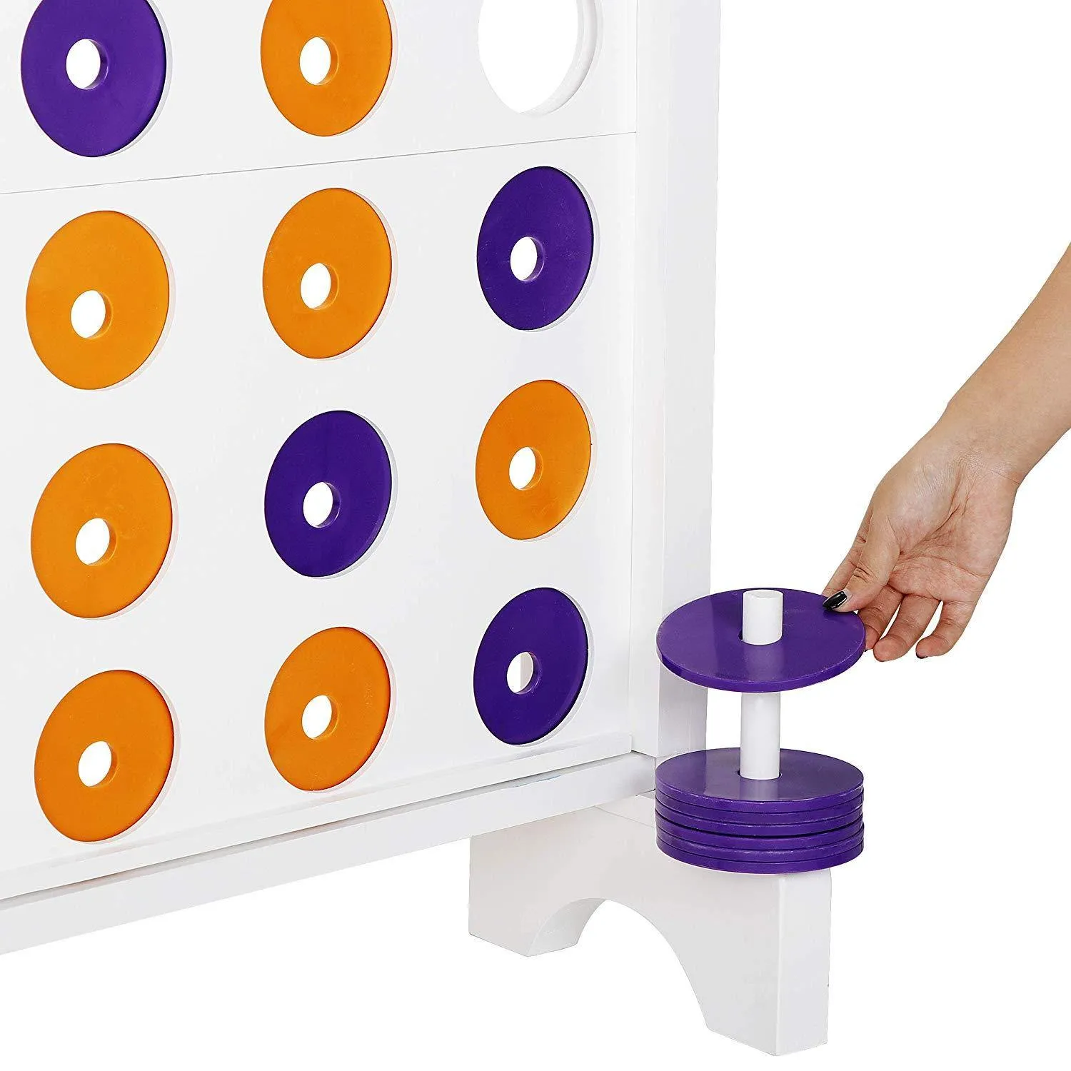 ZENY™ Giant 4 in A Row - 3FT Classic Family Game Set