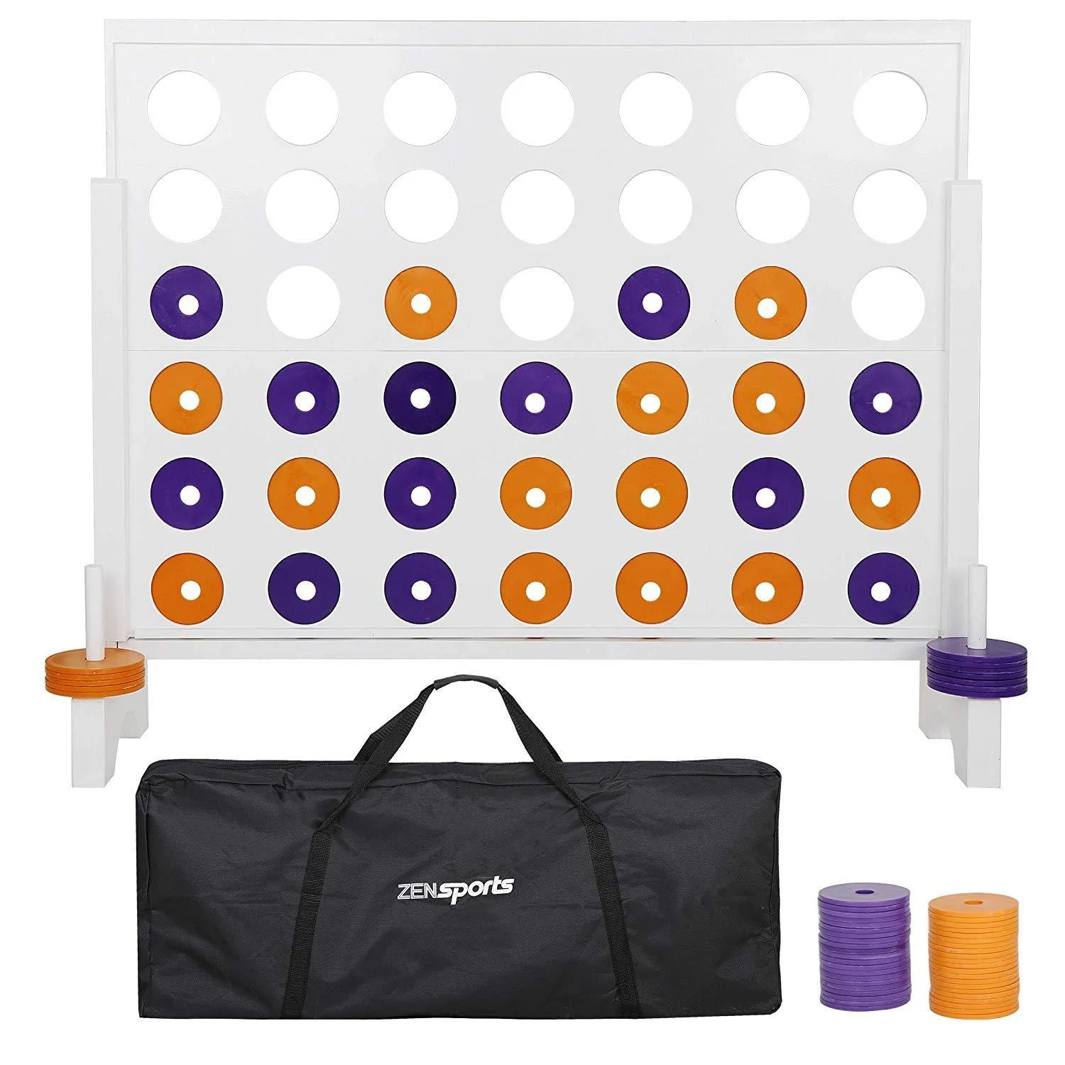 ZENY™ Giant 4 in A Row - 3FT Classic Family Game Set